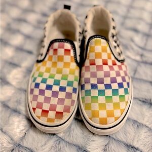 Vans Rainbow Check low-kids